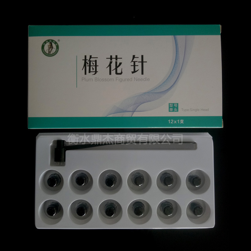 Игла для акупунктуры с семью звездами и заменяемой головкой для китайской медицины