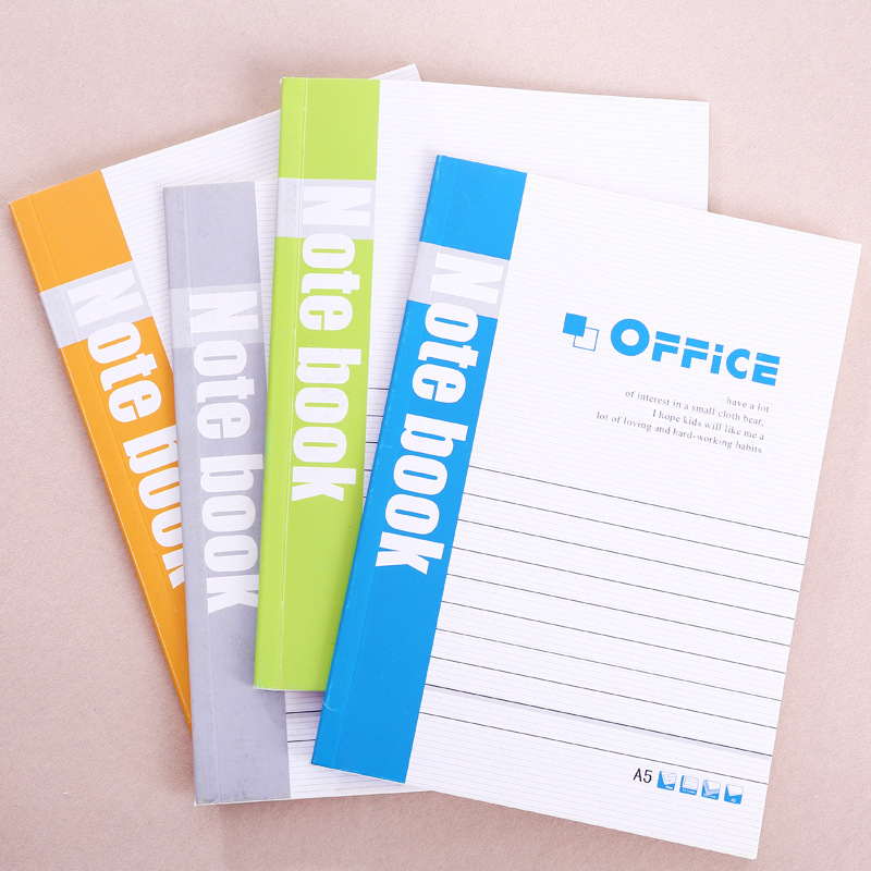 Creative A5 Notebook Office Meeting Record Soft Copy Notebook Student Notepad 32K Thickeneded Soft Copy Wholesale