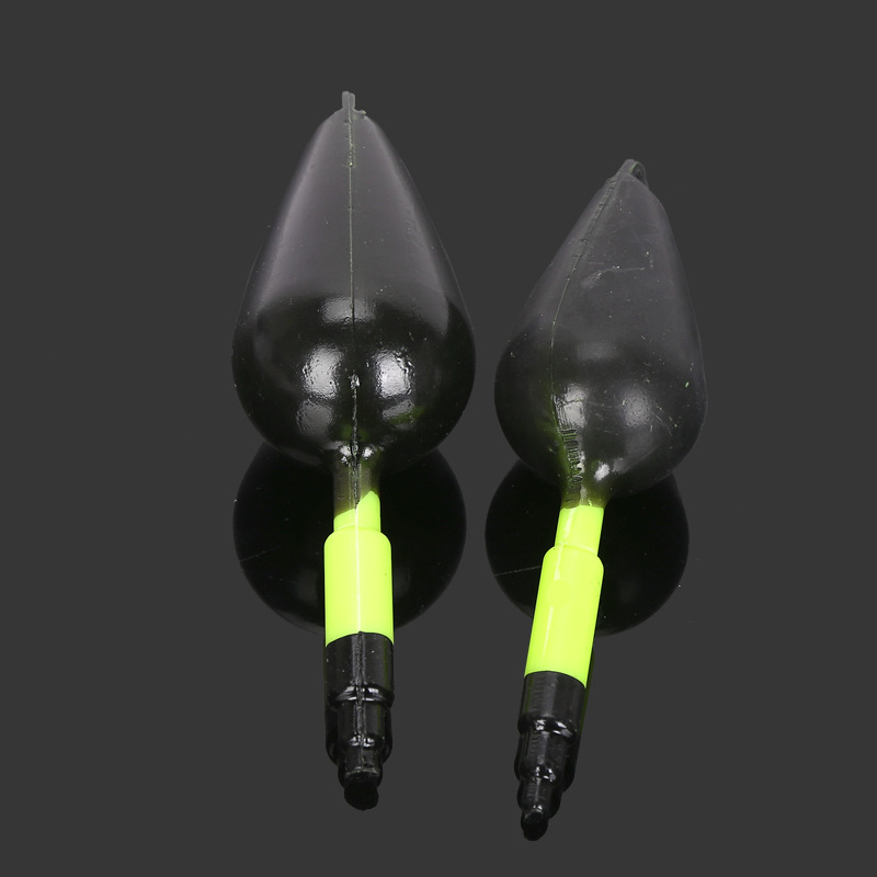 Wholesale Plastic Sea Fishing Big Belly Drift Large Plastic Black Sea Rod Float Sea Fishing Big Float