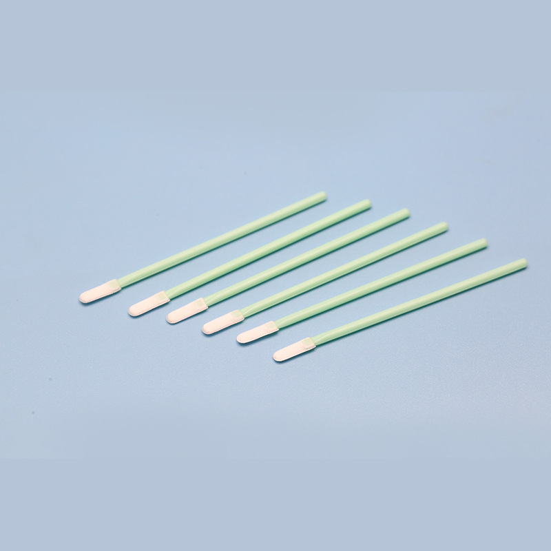 Factory supply cotton swab 826A dust-free cleaning cloth swab wiping stick dust-free cloth flat head cotton swab ultra-fine cloth head cloth swab