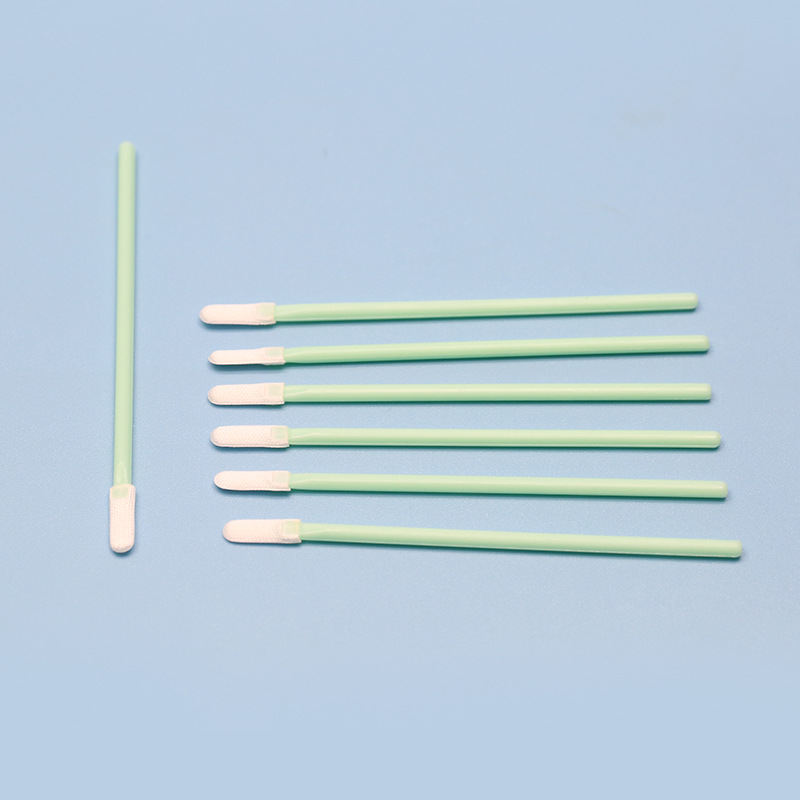 Factory supply cotton swab 826A dust-free cleaning cloth swab wiping stick dust-free cloth flat head cotton swab ultra-fine cloth head cloth swab