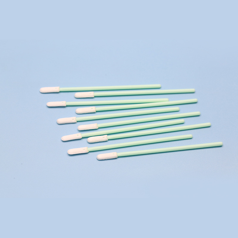 Manufacturer supply 826B-S polyester fiber dust-free cotton swab LCD display wiping stick purifying cotton swab