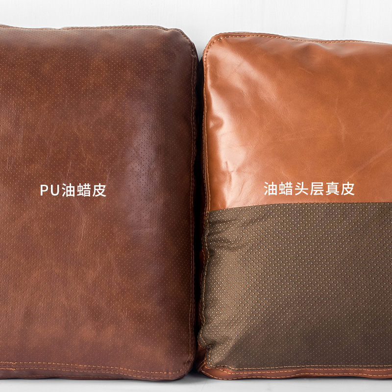 Synchronous Scandinavian Solid Wood Leisure Single Sofa Chair Ash Wood Lounge Chair Genuine Leather down All-Over Polished Spot