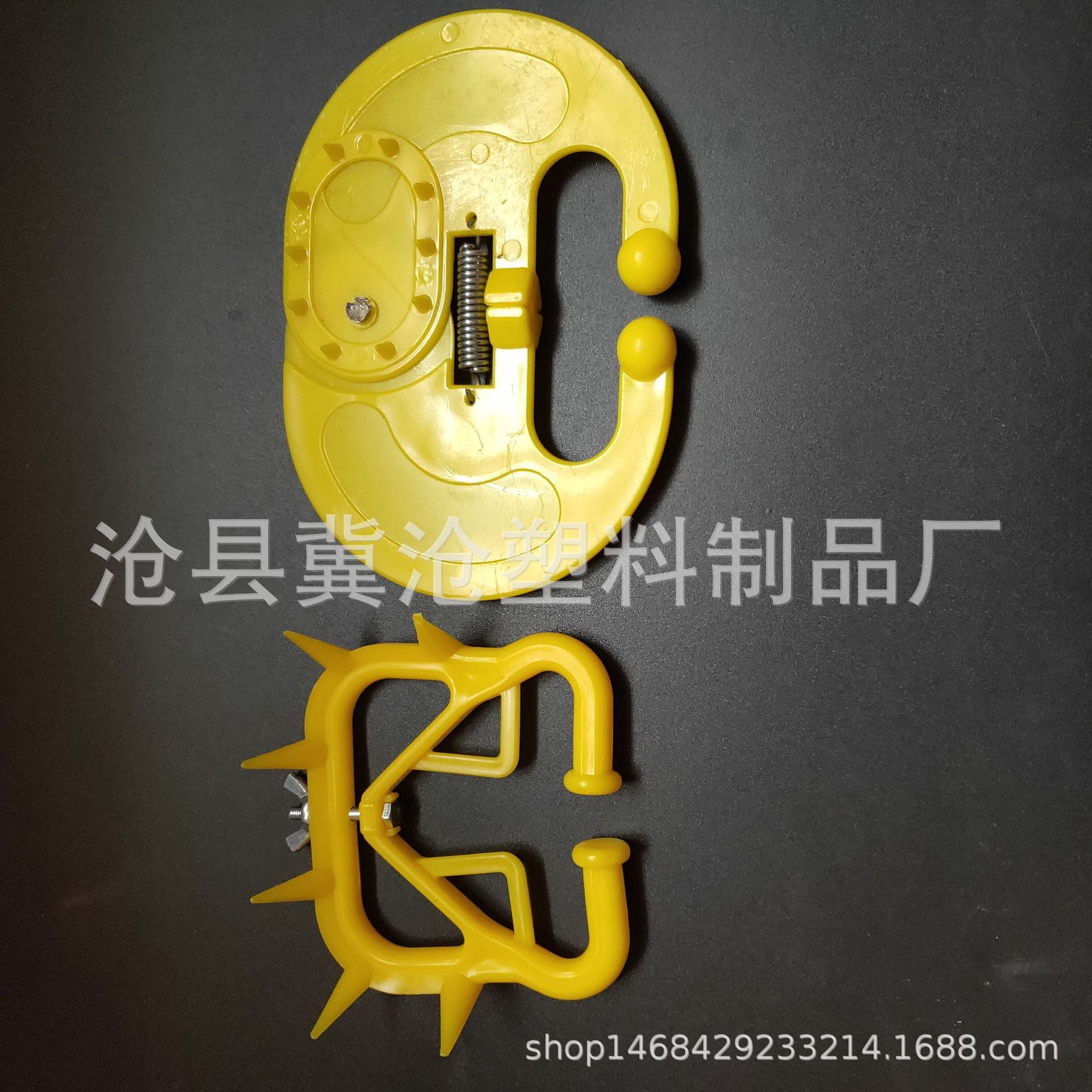 Reinforced cow nose stab spring calf weaning device weaning anti-topping device horn cover milk mask cow nose stab big milk pocket