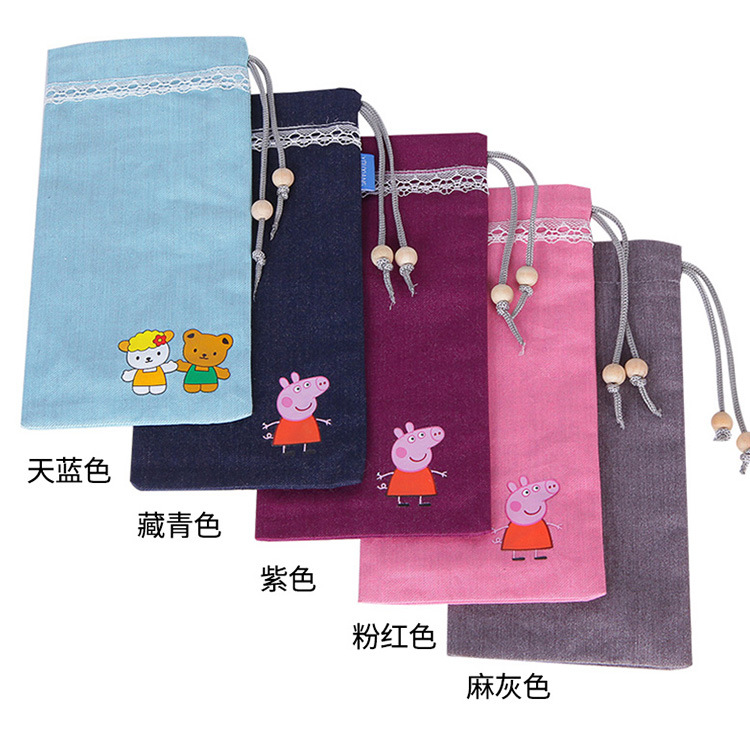 Double-Layer Radiation-Proof Mobile Phone Bag for Pregnant Women, Silver Fiber Shielding Bag, Anti-Electromagnetic Wave Signal Mobile Phone Bag for Pregnant Women