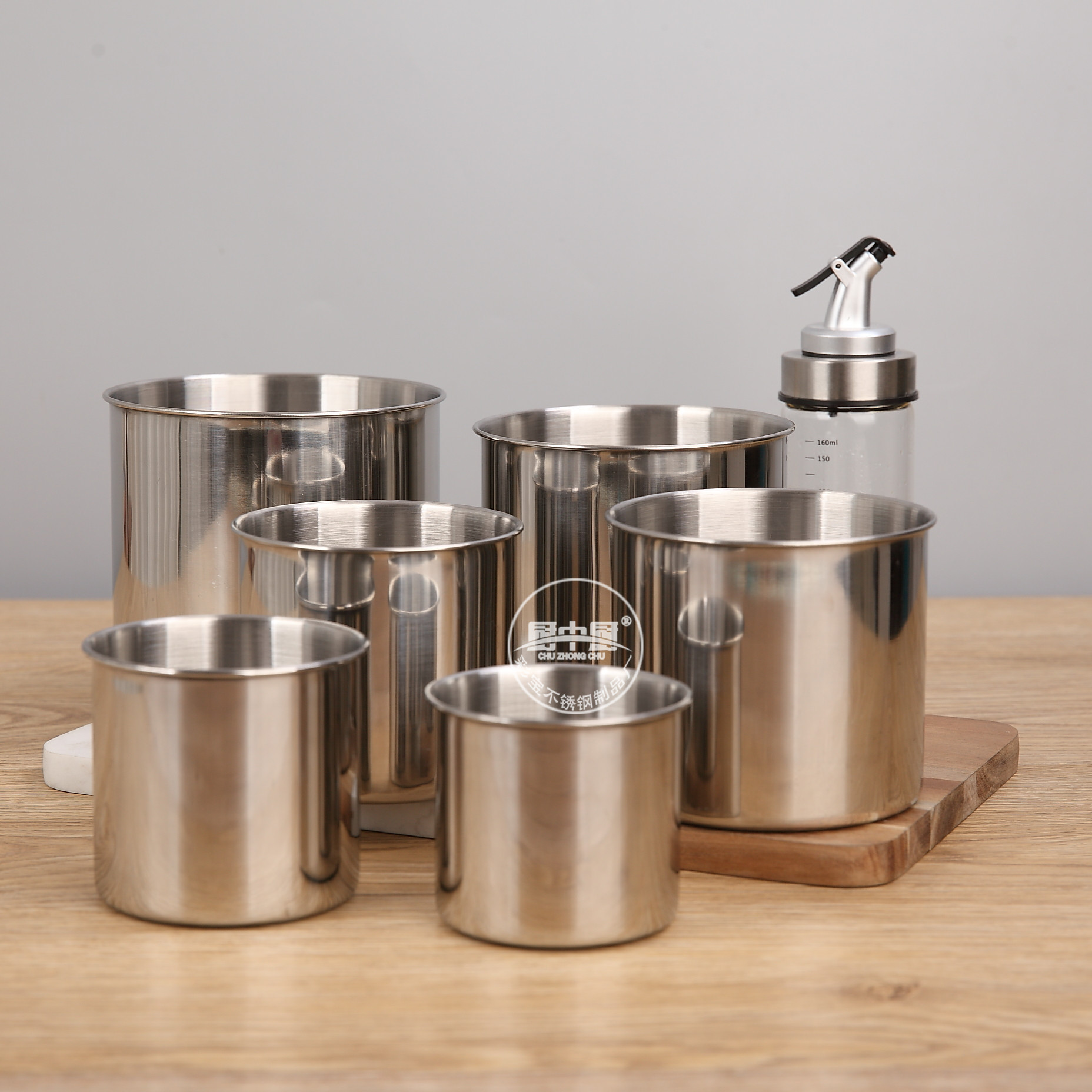 Manufacturers stainless steel cup without handle without lid Cup with magnetic non-magnetic 304 Cup 6-16cm sample size