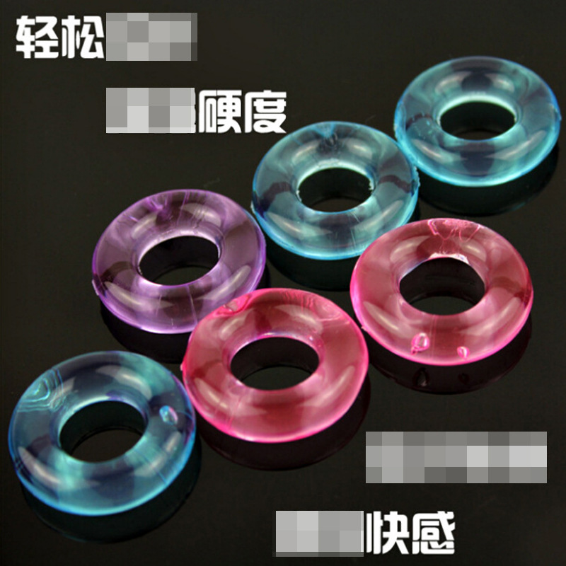 Men's Ring Locking Sperm Ring, Male Penis Silicone Crystal Foreskin Resistance Ring, Jj Masturbation, Fun Adult Products