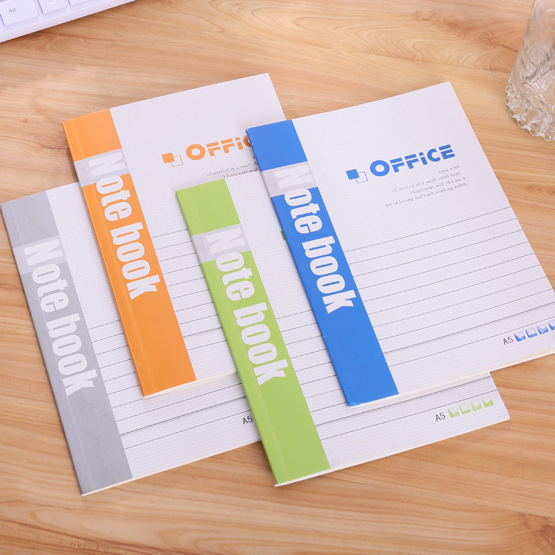Creative A5 Notebook Office Meeting Record Soft Copy Notebook Student Notepad 32K Thickeneded Soft Copy Wholesale