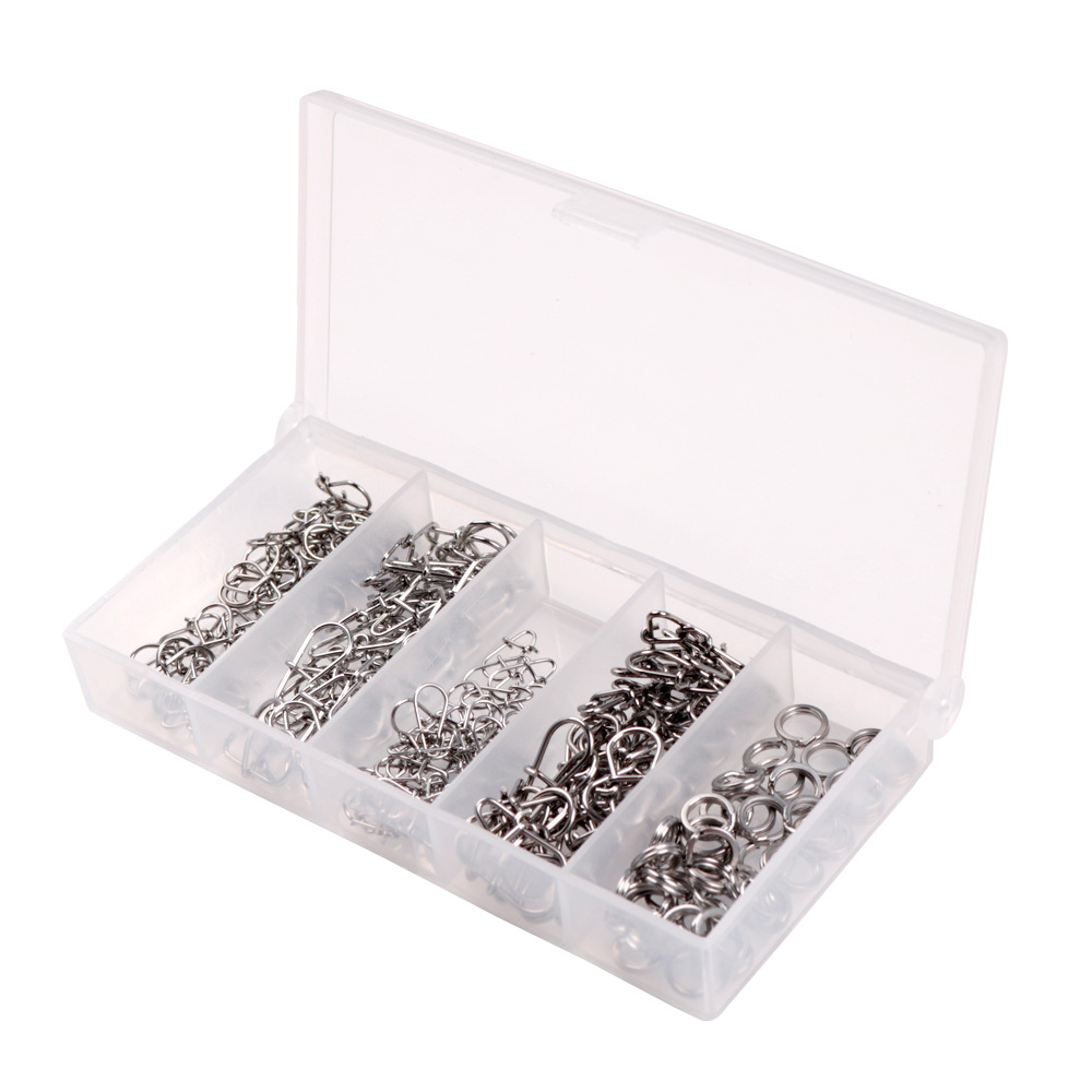 200 Luya pin suit gourd pin reinforced Pin + flattening double ring fishing gear connector