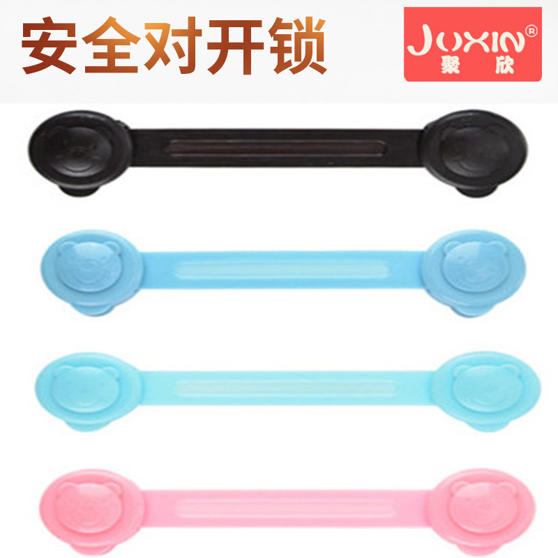 Transparent Child Safety Products Maternal and Infant Products Home Multifunctional Safety Lock Refrigerator Lock Bear Long Lock