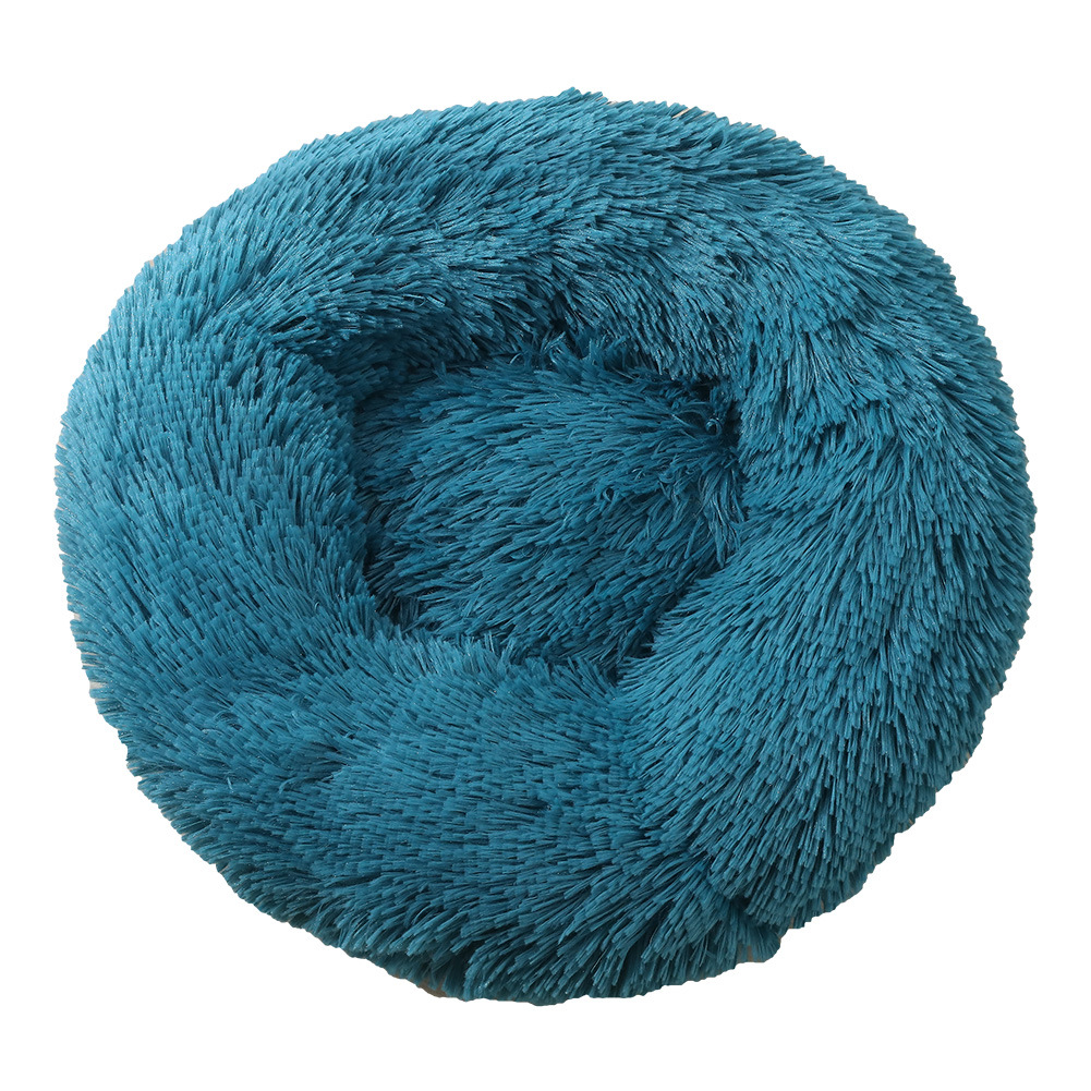 Machine Washable Round Plush Pet Bed, Cat Bed, Warm Pet Supplies, Dog Bed, Pet Bed, Pet Mat