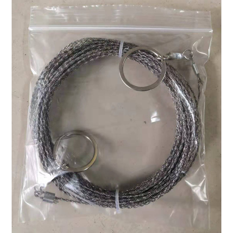 Water Grass Saw Blade Long Cutting Water Grass Wire Saw Pulling Water Grass Wire Saw Stainless Steel Wire Saw Cutting Water Grass Rope