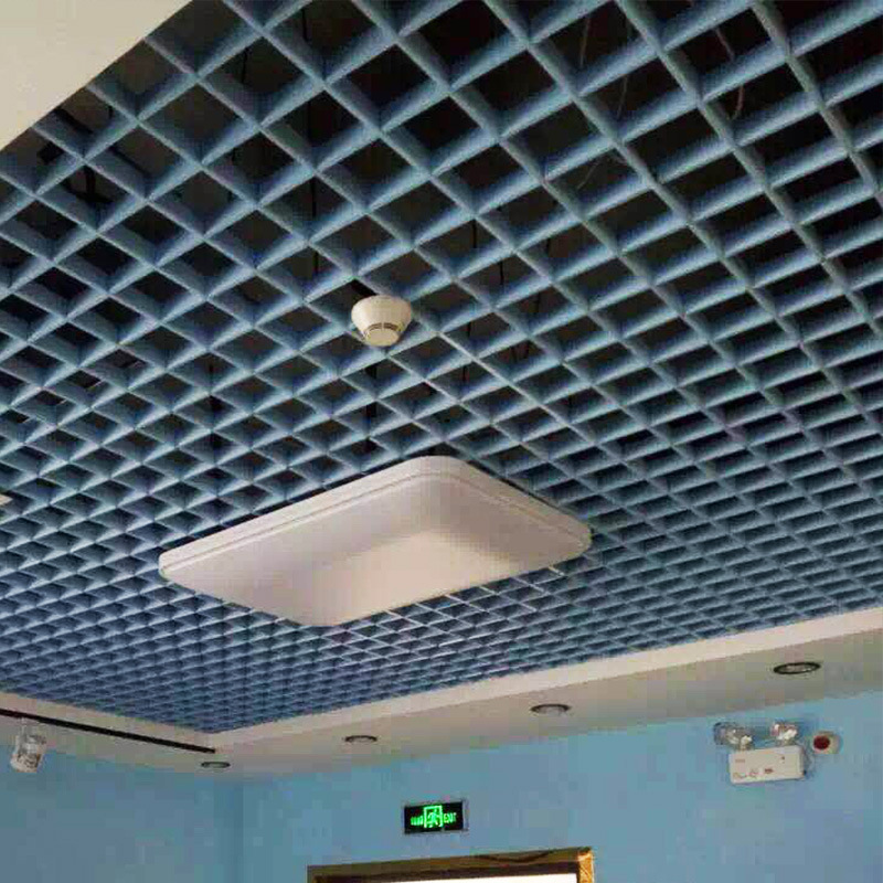 Customized Manufacturer's Ready-Made Colorful Metal Grilles for Interior Decoration Ceiling Materials, Available in Various Colors, Beautiful and Elegant Iron Grilles