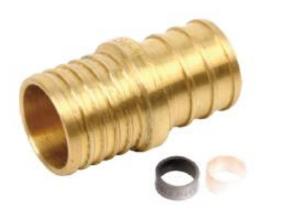 3/4" Lead-Free Pex Straight through F1807 Lead Free Brass Pex Coupling Brass Wick Set