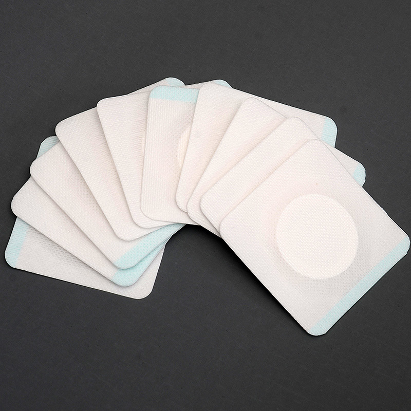Non-woven spunlace hollow three-volt paste acupoint paste belly button paste blank manufacturer plaster blank paste