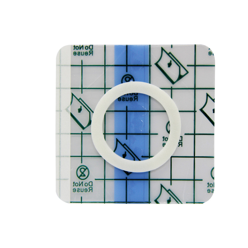 Прозрачный водонепроницаемый пустой пластырь из пленки PU, патч для пупка, трехвольтовый, трехдевятный пластырь, дышащая лента