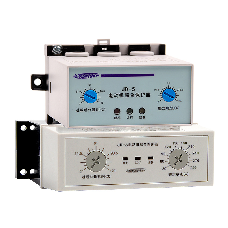 Supply motor comprehensive protector JD-5 JD-5B 2-100A motor phase failure overload protector 380V