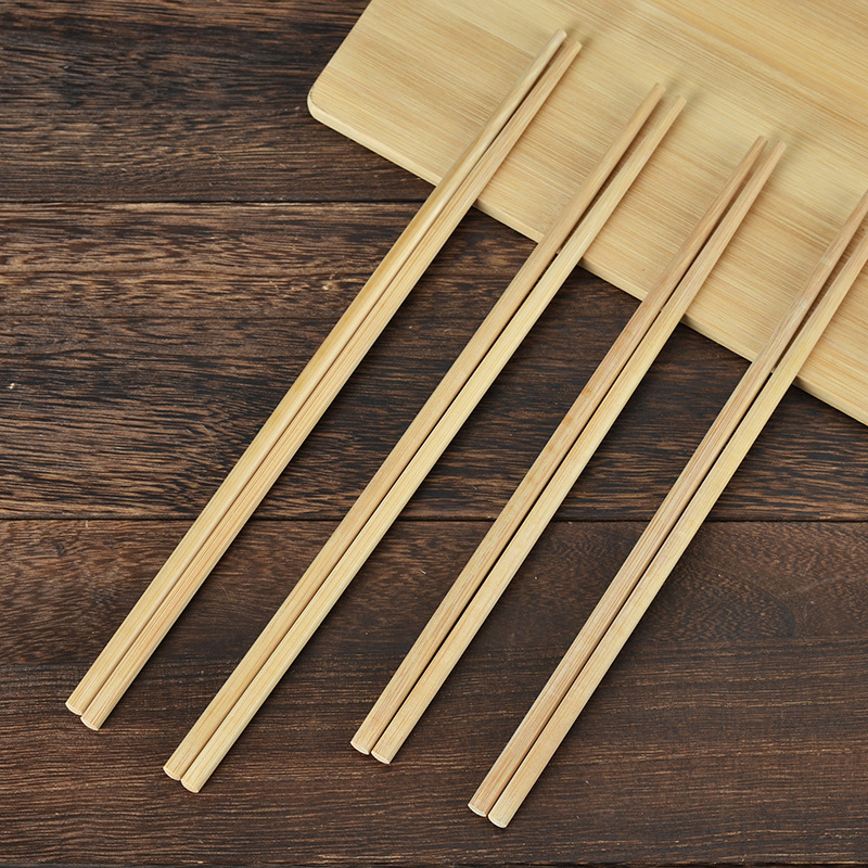 Factory Direct Sales of Bamboo Chopsticks Wholesale for Catering and Hotels, Portable Fast Food Chopsticks for Advertising