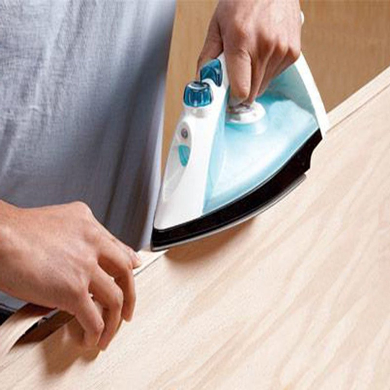 Self-adhesive edging 1.0mm mountain grain straight grain wood grain white oak leather real wood with Hot Melt Adhesive Wood edging strip