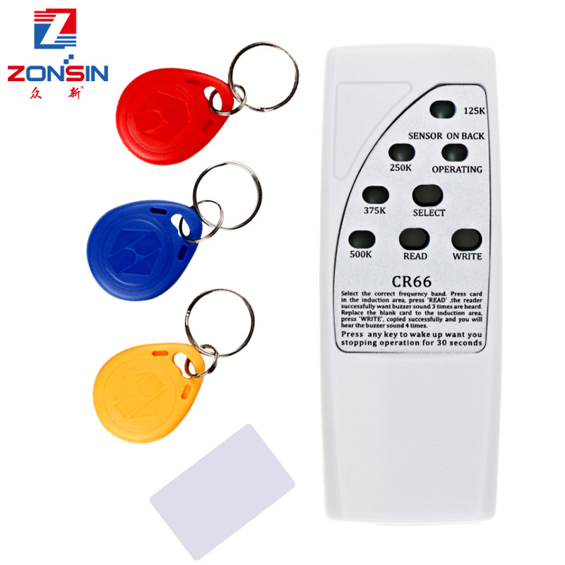 Копировщик ID-карт, контроль доступа, ID125K многочастотный считыватель и записывающее устройство, портативный экспортер