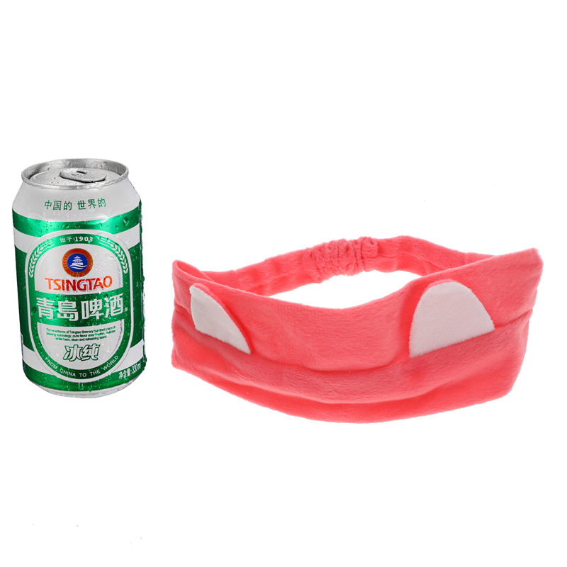 Korean Style Cat Ears Hair Band Stretch Cat Makeup Wash Face Apply Mask Hair Set Sports Headband Bangs Headband