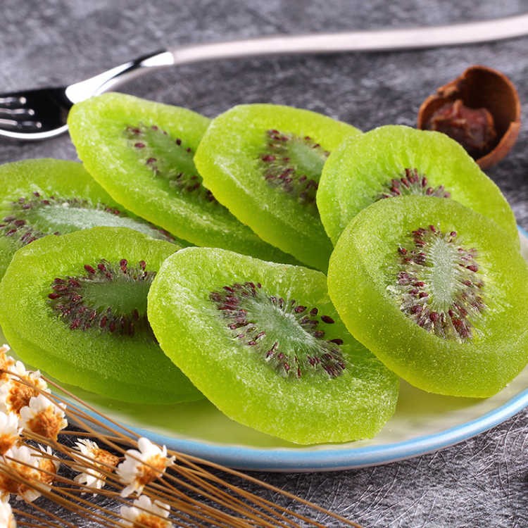 Dried kiwi fruit Shaanxi Zhouzhi specialty dried kiwi fruit dried fruit snack snack wholesale a box of 20 Jin