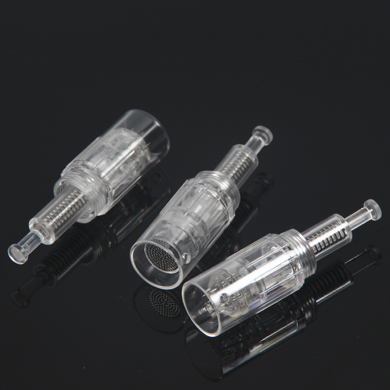 Microneedle Needle Electric Nano Introduction Instrument Mesoderm Mts Microchip Pen Roller Head 12 Round Crystal 36 Needle Digital