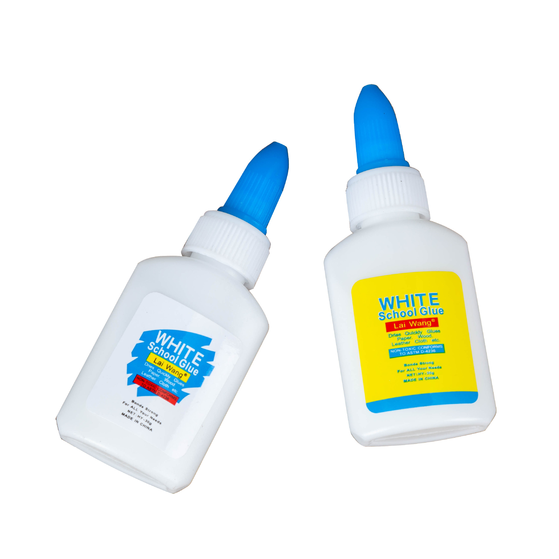 30ml white glue student handmade white glue stationery white latex diy Slime Glue with inner plug woodworking glue