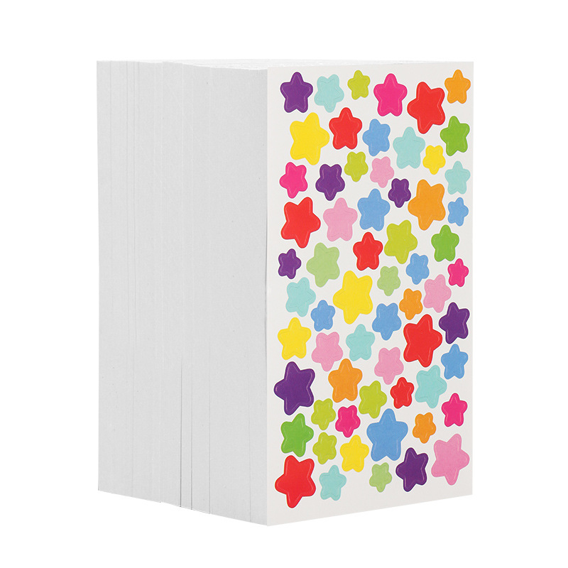 Sticker bulk color seal rainbow love Corner sticker single DIY photo album handmade accessories