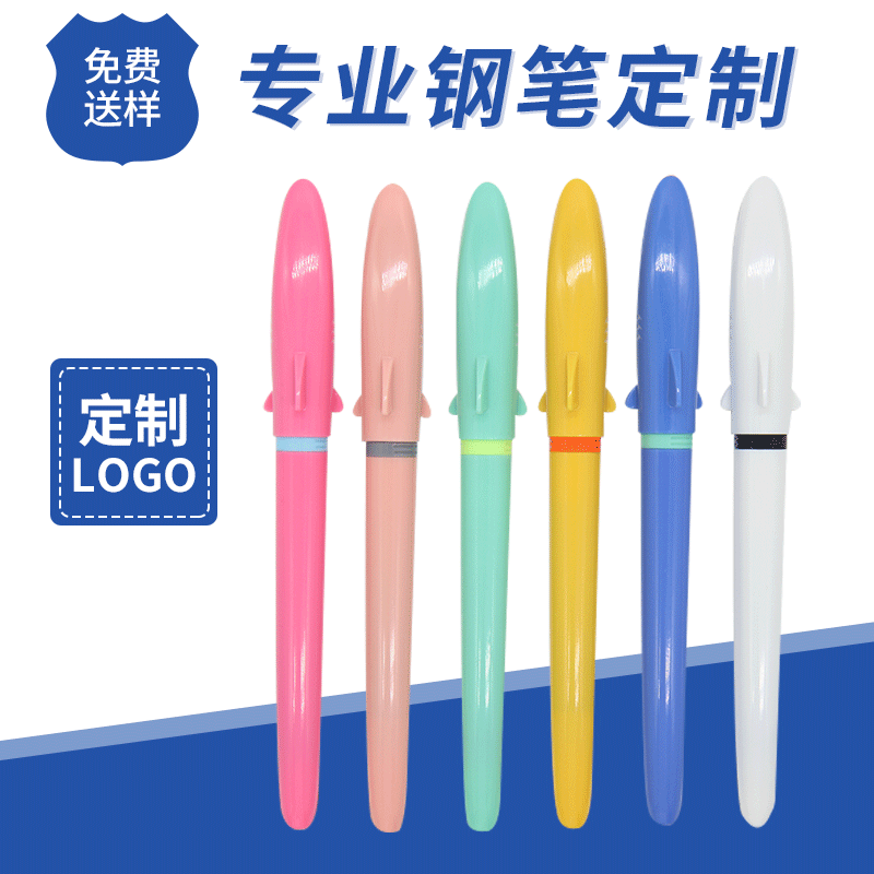 Оптовая поставка милой ручки в форме акулы, ручка для практики позы студентов, креативные канцелярские товары