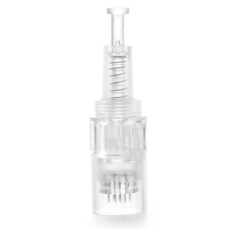 Microneedle Needle Electric Nano Introduction Instrument Mesoderm Mts Microchip Pen Roller Head 12 Round Crystal 36 Needle Digital
