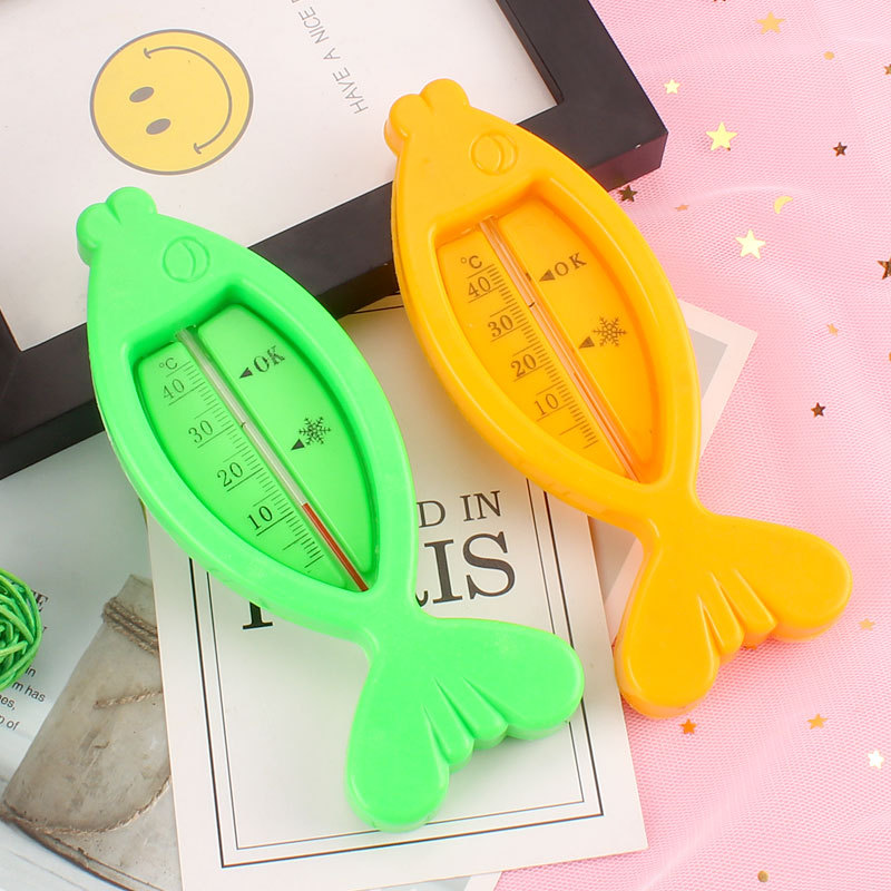 Baby Bath Water Temperature Meter Newborn Baby Bath Thermometer Newborn Children Water Temperature Meter Small Fish Water Temperature Card