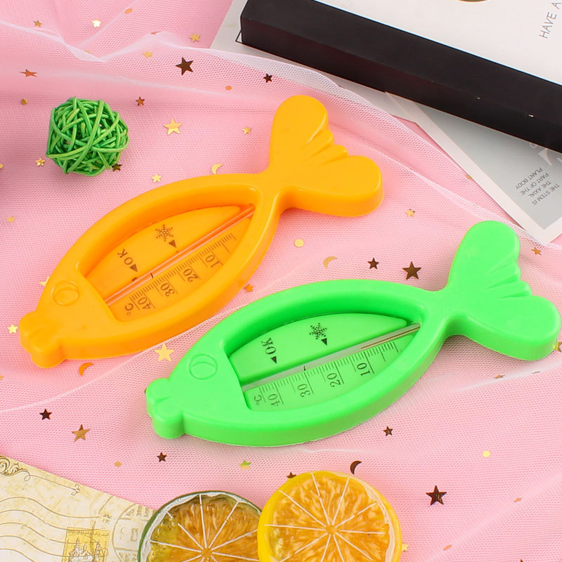 Baby Bath Water Temperature Meter Newborn Baby Bath Thermometer Newborn Children Water Temperature Meter Small Fish Water Temperature Card