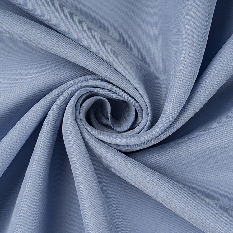 C5 Cupro Fabric Cupro Rayon Twill Summer Shirt Dress Women's Clothing Blended Fabric Slim Fit