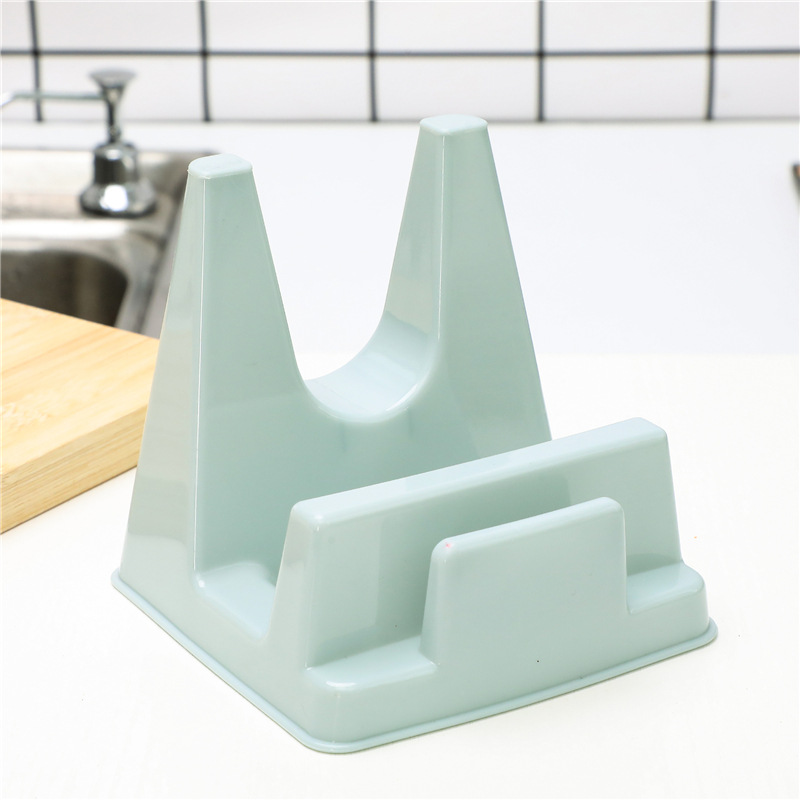Pot Lid Rack Household Pot Lid Holder Floor-Standing Chopping Board Cutting Board Rack Kitchen Mobile Plastic Pot Lid Storage Rack