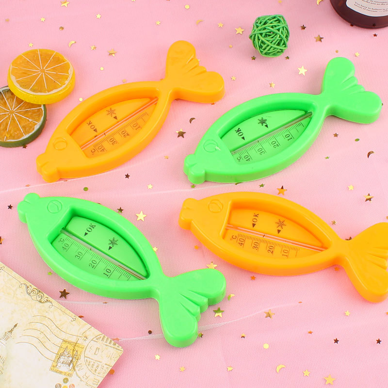 Baby Bath Water Temperature Meter Newborn Baby Bath Thermometer Newborn Children Water Temperature Meter Small Fish Water Temperature Card
