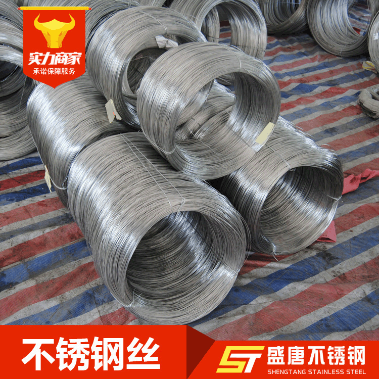 201304 Stainless Steel Wire Coil 316L Stainless Steel Bright Wire Medium-Hard Round Bright Surface Spring Steel Wire High Elasticity