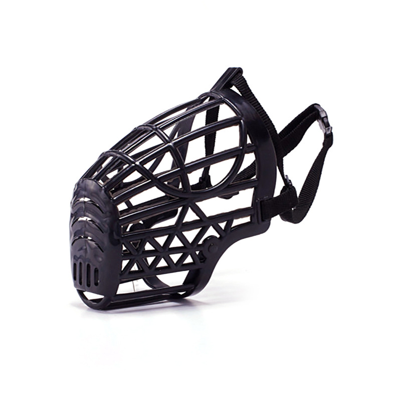 Dog mouth sleeve anti-bite anti-call polypropylene webbing soft plastic breathable mesh mouth sleeve fence dog mouth sleeve manufacturers