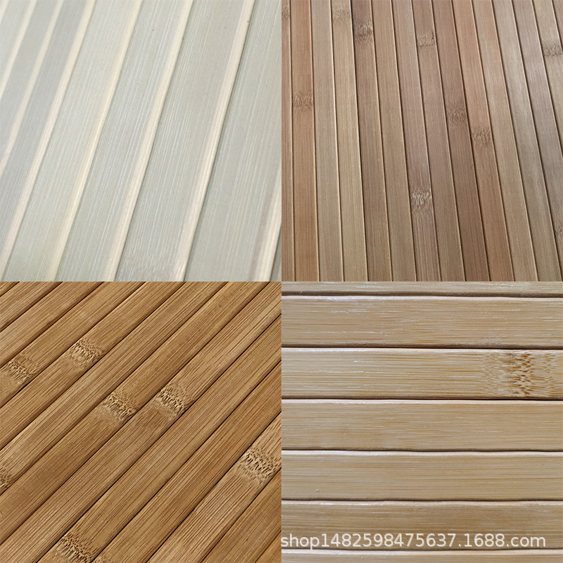 Беспроводной бамбуковый мат, бамбуковая пленка, декор для потолка, декор для стен, бамбуковый мат, хостел, чайный ресторан, отделочный материал из бамбука