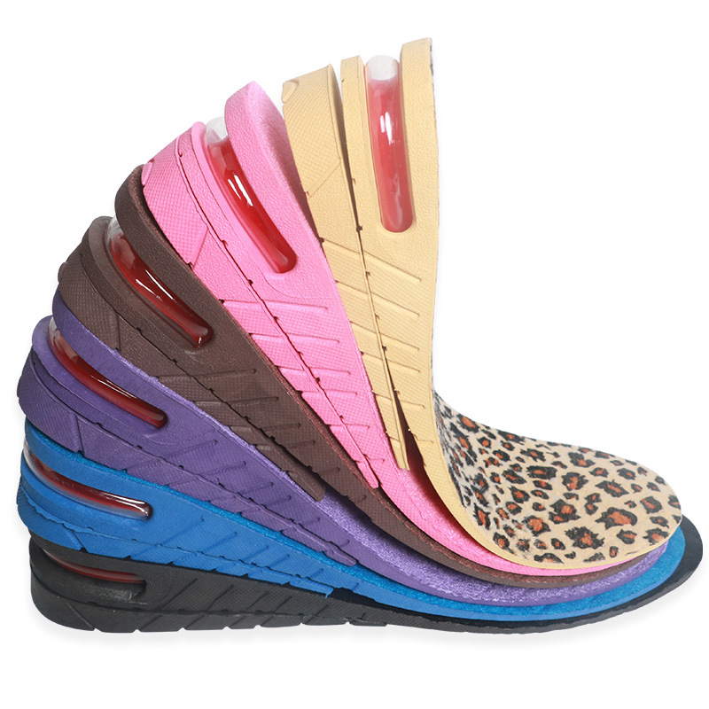 Inner heightening insole invisible air cushion heightening insole full cushion comfortable men's and women's 3cm5cm7cm