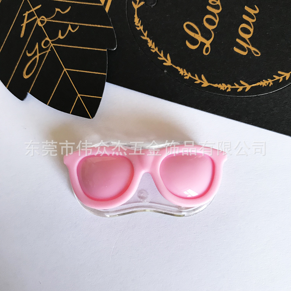 Spot 5 Color Upgraded Plastic Strong Magnetic Glasses Frame Headset Glasses Type Magnetic Clothes Glasses Clip