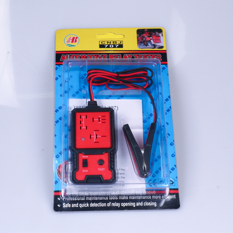 Car relay tester BJ-707 detector relay analyzer four-leg five-leg relay detector