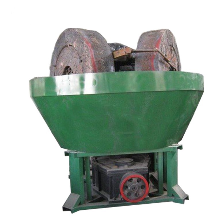 Supply gold milling machine double wheel gold selection wet milling machine small mineral processing wet milling machine