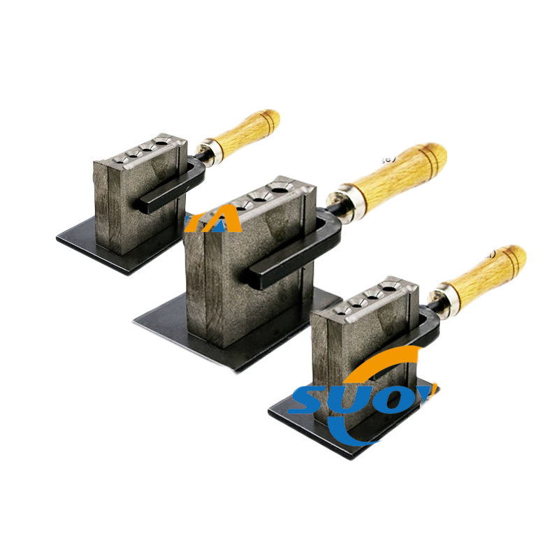 European-style and other functional cylindrical oil tank clip gold casting gold, silver and copper round bar Mold gold powder collection tank gold