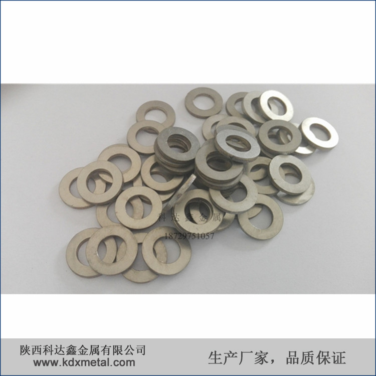Чистая никелевая прокладка, коррозионно-стойкая уплотнительная никелевая шайба, чистая никелевая прокладка N6, не никелированная шайба, мягкое состояние