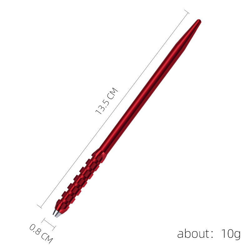Factory direct dart tattoo embroidery pen 17 eyebrow pencil metal fog cross tattoo manual pen