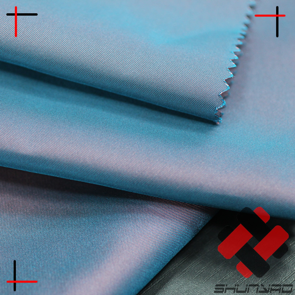 Shunyao Jacquard Twill Two-Tone Fabric Jacquard Two-Tone Twill Chameleon Fashion Trendy Jacket Fabric