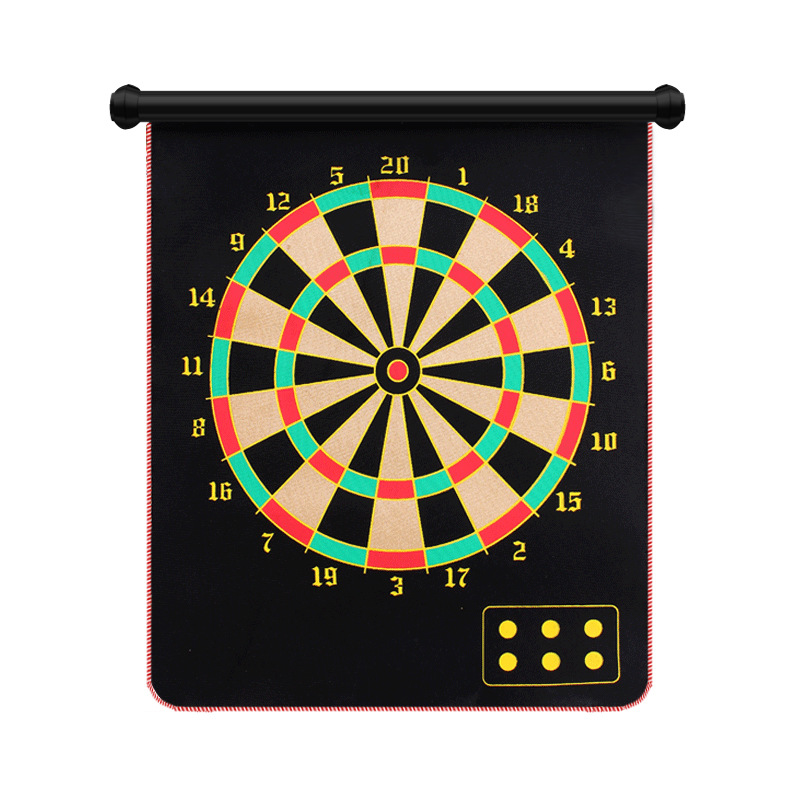Manufacturer Wholesale Dart Board Set Children's Toys Indoor Home Entertainment Dart Target Double-Sided Magnetic Dart Board