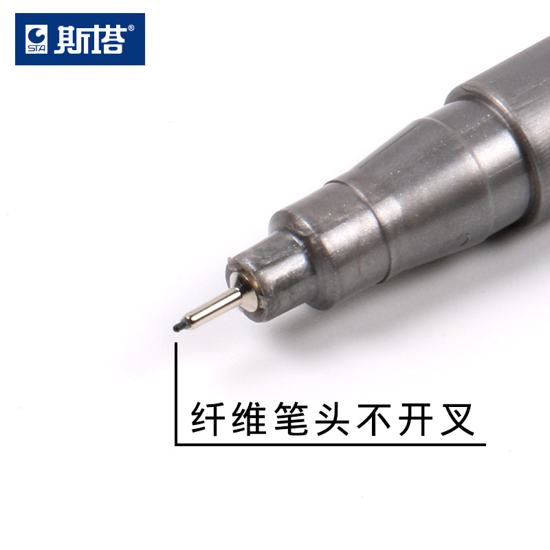 Sta/Sata Needle Pen 8050 Hand-Painted Classy Needle Pen Hook Line Stroke Sketch Pen Student Hand-Painted Pen