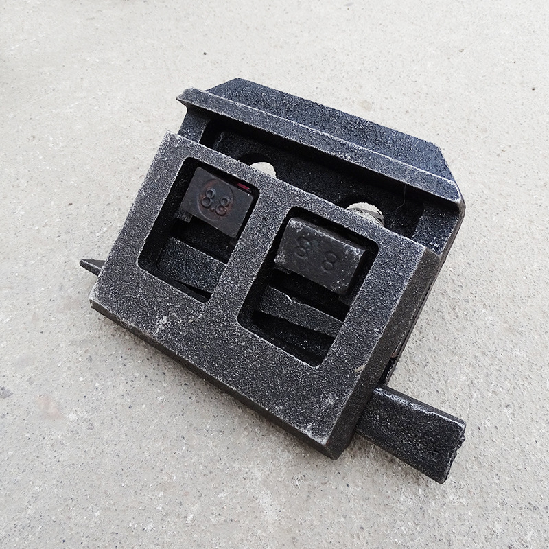 Driving Track Press, Steel Rail Welding Rail Press, Bilateral Single-Sided Buckle Plate Rail Press Accessories for Lifting Rail
